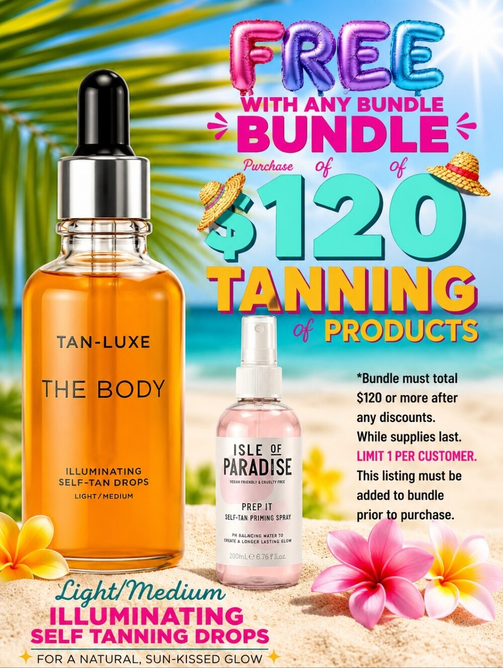 Tan-Luxe Light-Medium Illuminating Self-Tanning Drops
